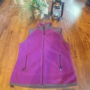 Eddie Bauer fleece vest M